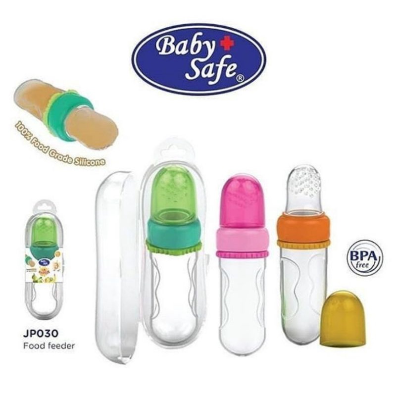 Baby Safe Food Feeder Lil Squeeze JP030/Alat Makan Bayi Baby Safe