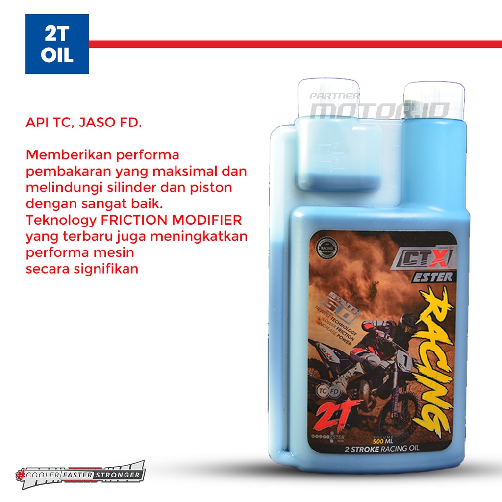 OLI CTX ESTER RACING 2 TAK - OLI SAMPING MOTOR 2 TAK RACING