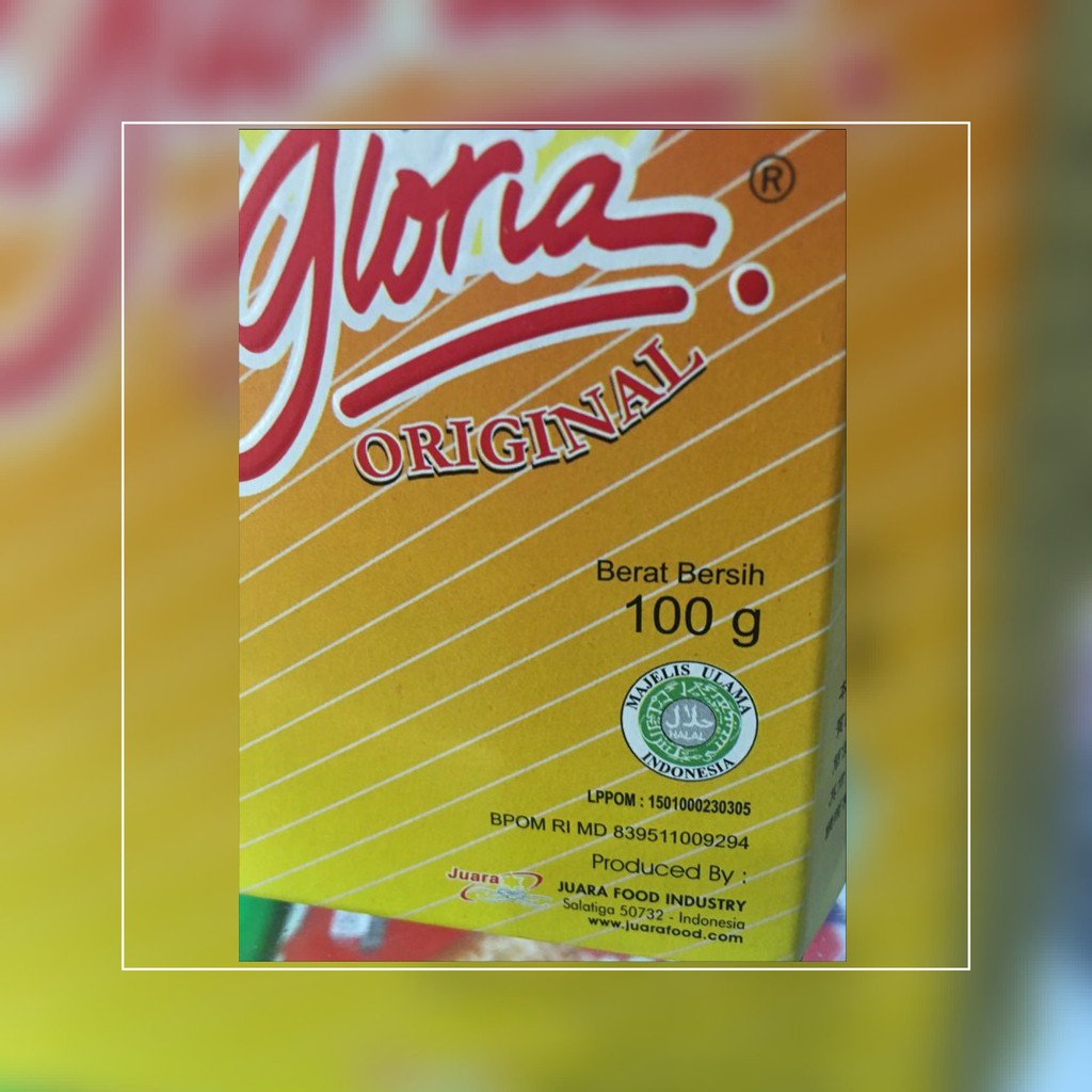 Gloria Abon Sapi Kotak 100 gr