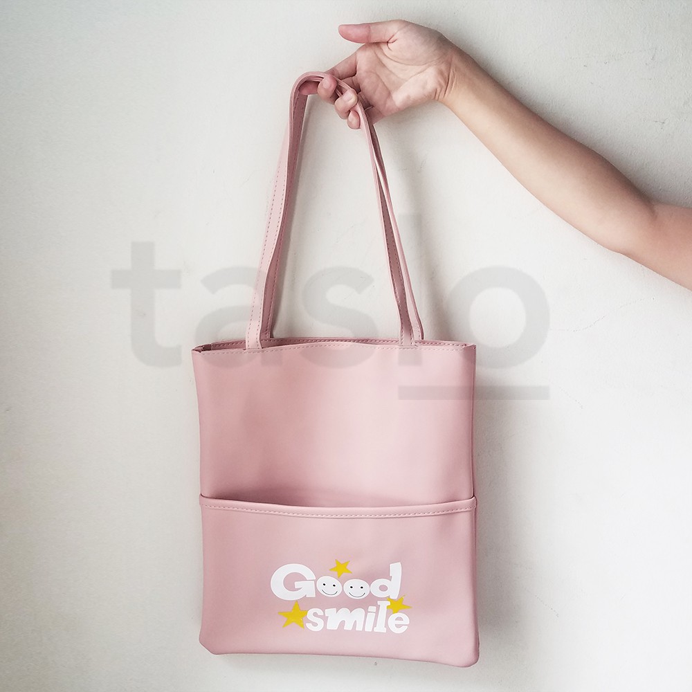 tote bag korea shopee