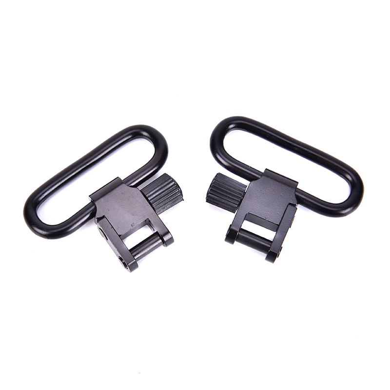 2pcs / lot Adapter Sling Swivel Quick Release Untuk Senapan