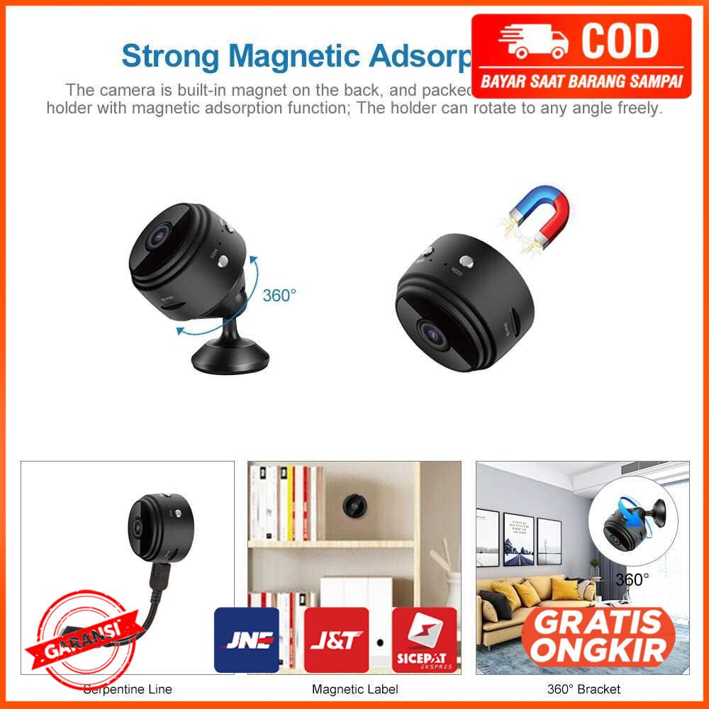 WiFi IP Camera CCTV Wide Angle 1080P - GNA8