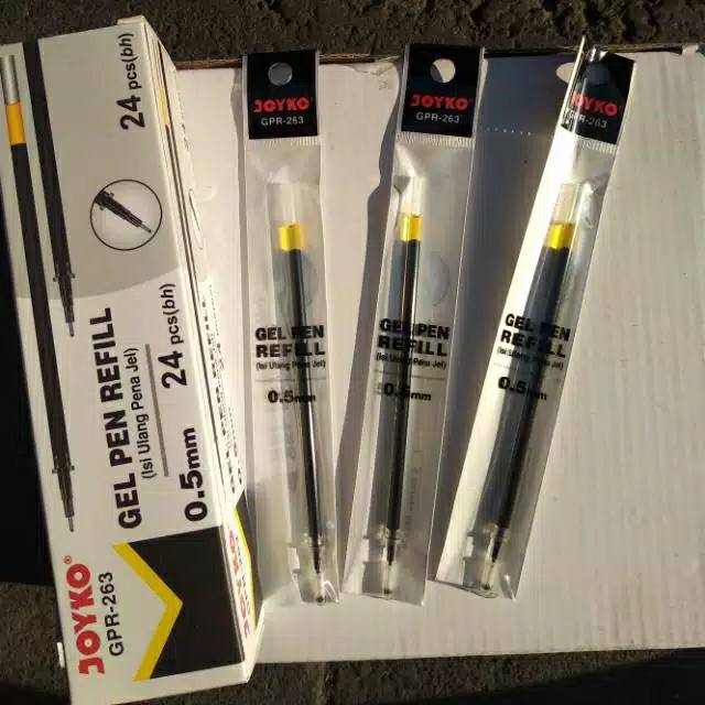 

Refil / isi pulpen joyko isi 24 pcs..