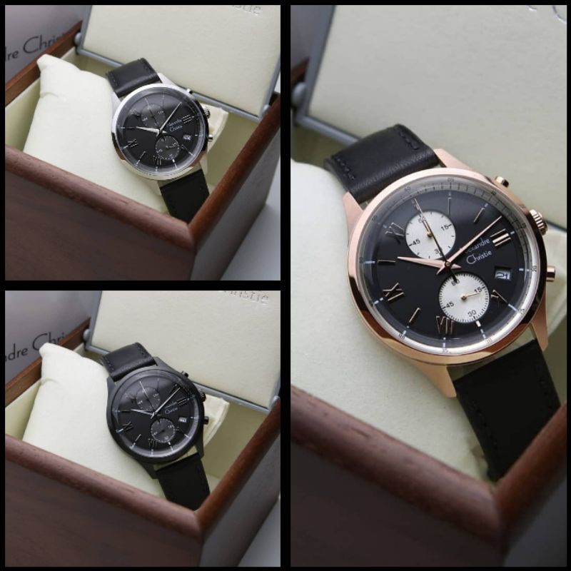 JAM TANGAN PRIA ALEXANDRE CHRISTIE AC 6575 ORIGINAL