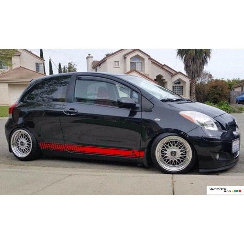 Sticker Stiker Mobil Toyota Yaris Avanza Calya Agya Rush Innova List Body Universal Shopee Indonesia