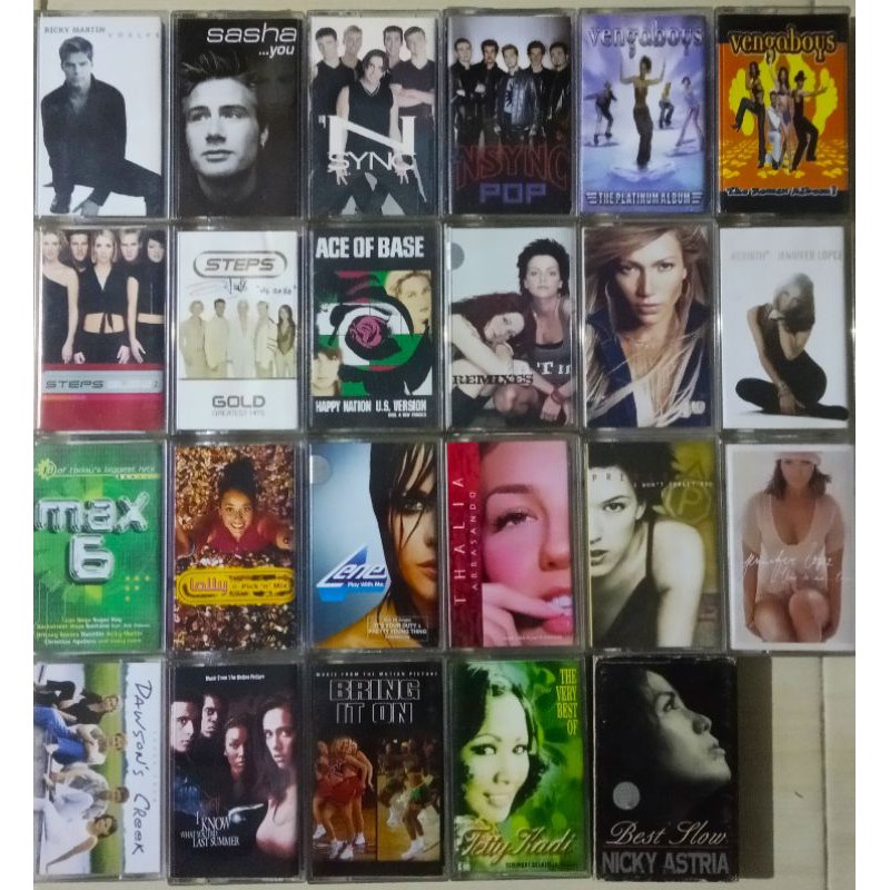 

Kaset pita sepaket 23pcs murahbingiiit