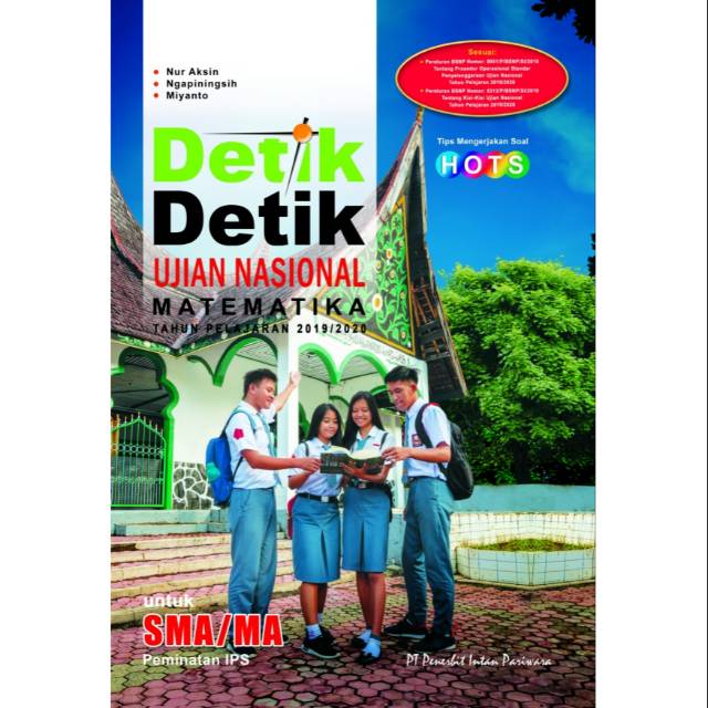 Buku Detik Detik Sma 2020 Matematika Ips Intan Pariwara Free Kunci Jawaban Shopee Indonesia