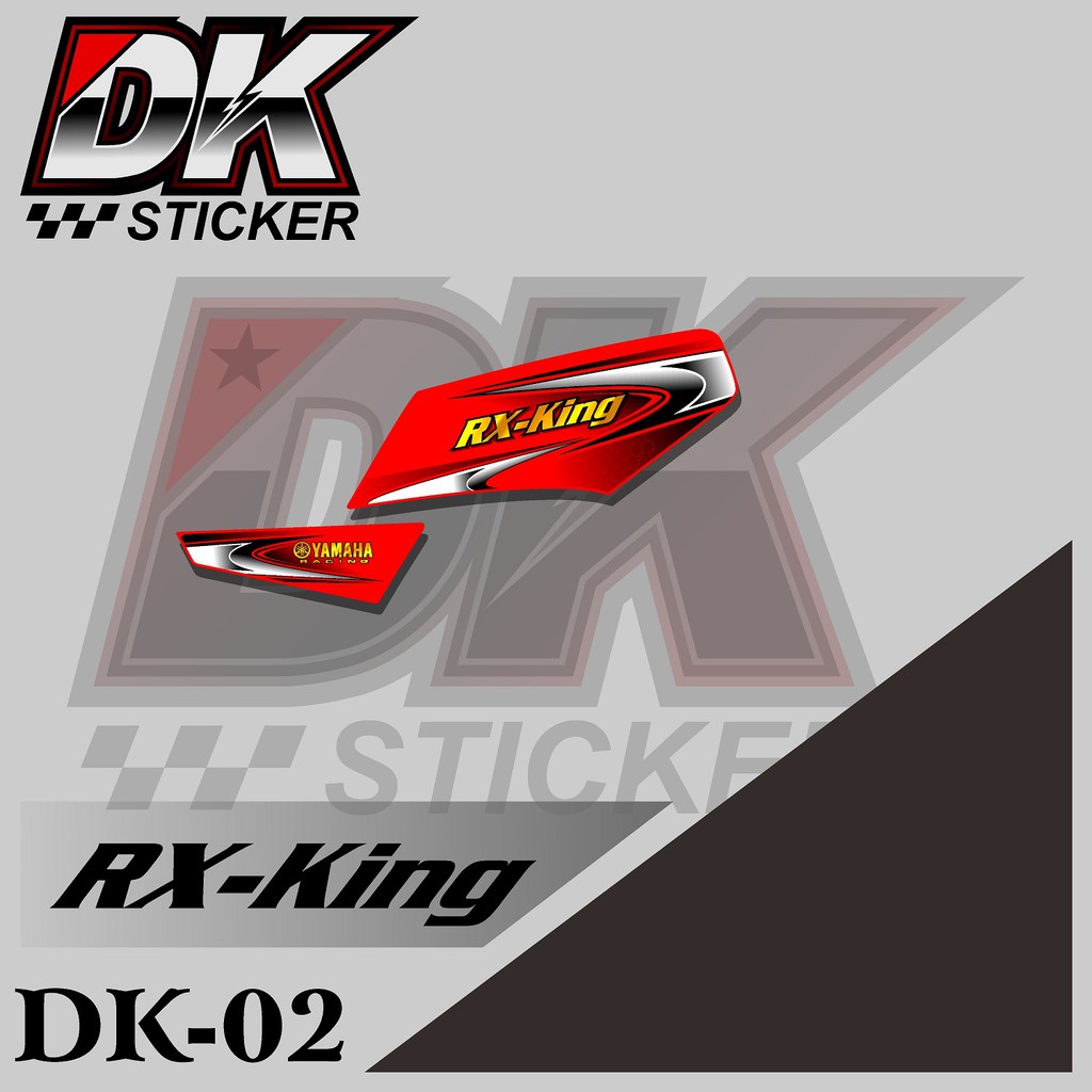 Striping Rx King - Stiker Variasi List Motor Rx King DK-02