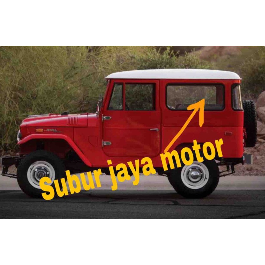 Karet Kaca Samping - Hardtop (1F) FJ40