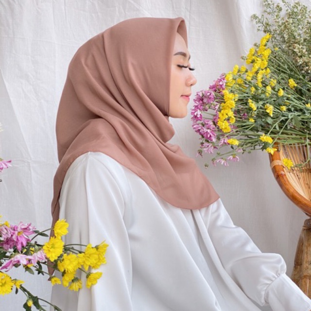 Floral.id Kerudung Bella Square / Nuna Hijab | Shopee Indonesia