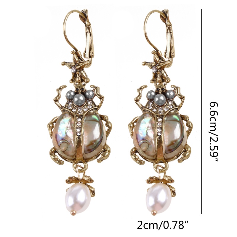 Siy Trendy Beach Drop Earrings Natural Abalone Untuk Shell Pendant Earrings Untuk W