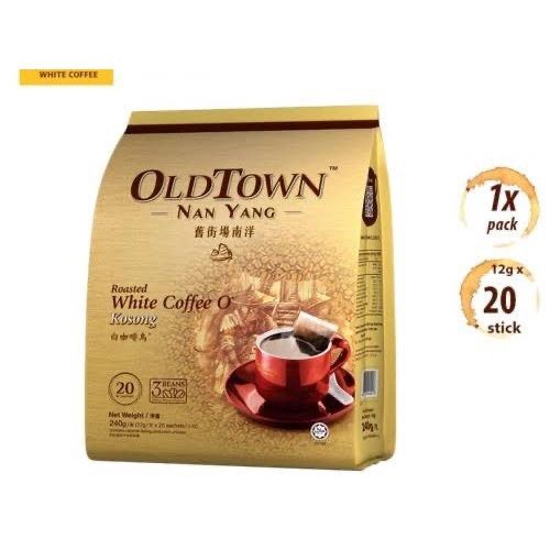 

Oldtown Nan Yang Kopi Putih O Kosong Old Town White Coffee
