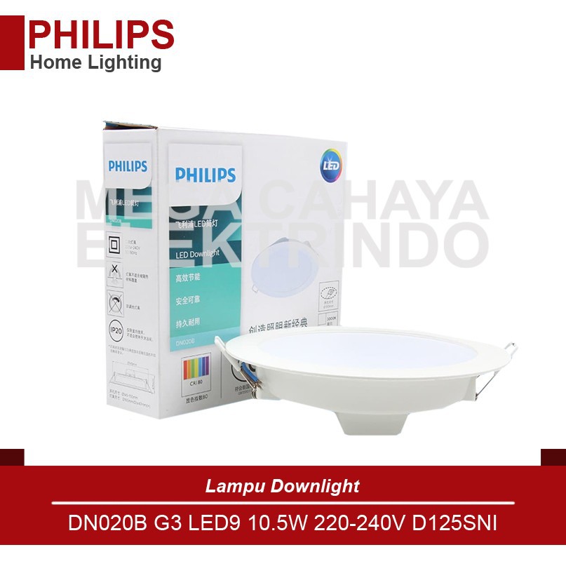PHILIPS Downlight DN020B G3 LED9 10.5W - 5 inch