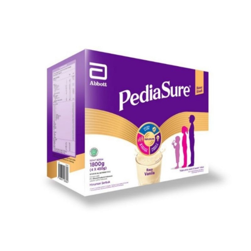 Pediasure triplesure Vanilla 1800gr Box