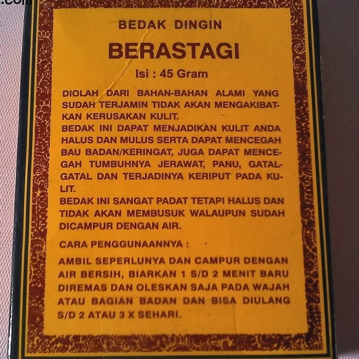 6022ws Berastagi / Bedak Dingin Astagina Cs201Cs
