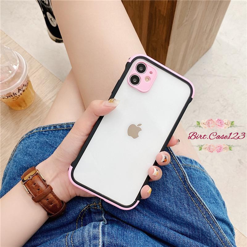 Case softcase pelindung kamera Camera Protection ruby iphone 7+ 8+ X XS 11 PRO MAX BC793