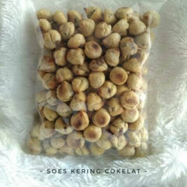 

Soes kering coklat soes coklat