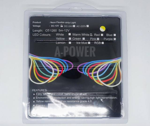 Tota - Lampu LED Strip Neon Flexible 5m (Warm White)