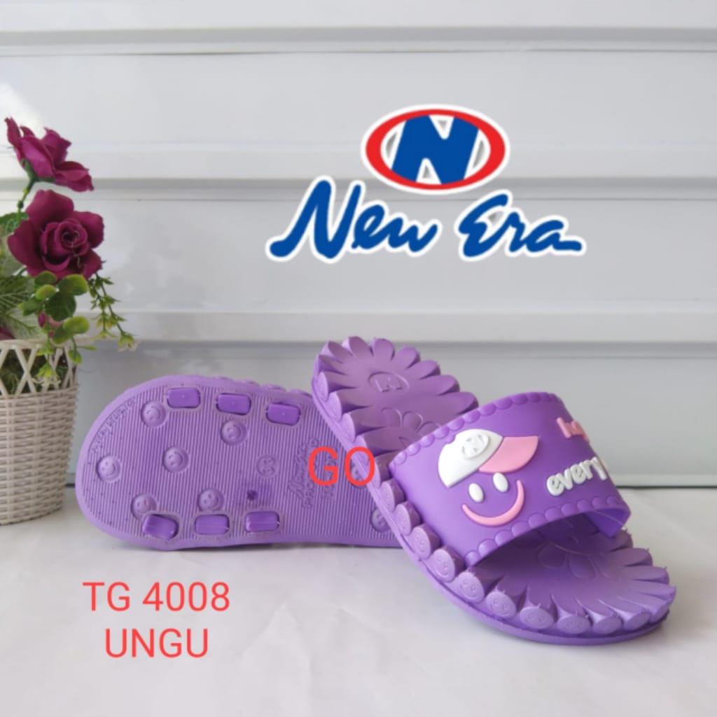 gof New Era TG 4008 Sandal Selop Karet Anak Perempuan 32-36
