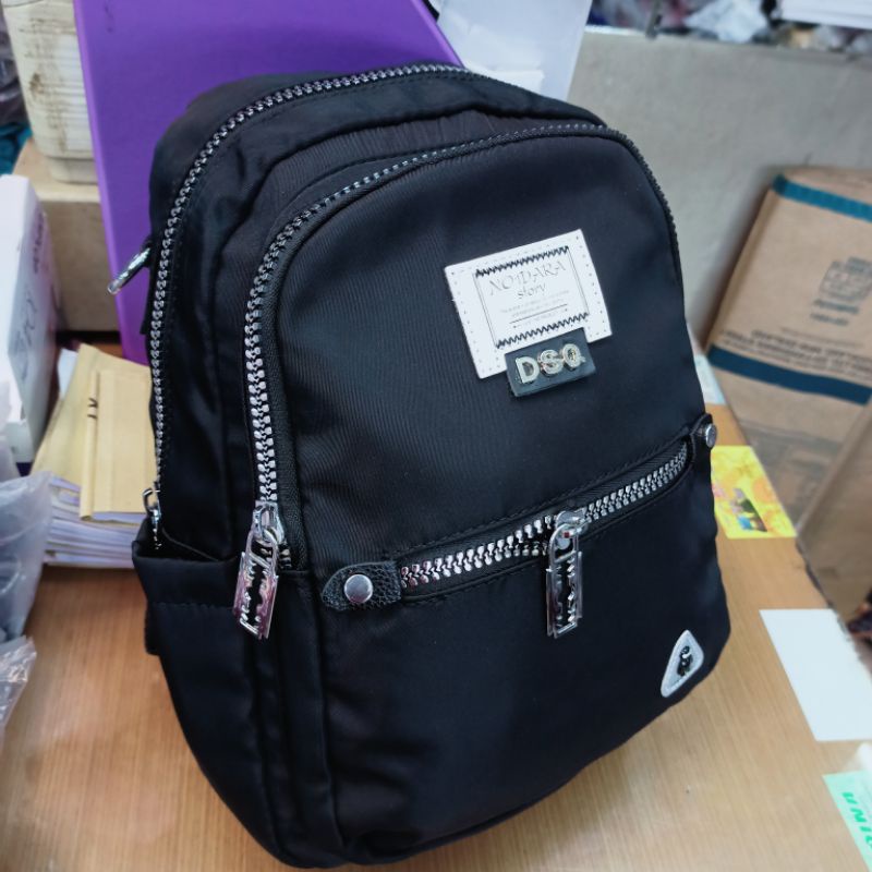 Harga Termurah.. Ransel DSQ 1606 Multifungsi free Gantungan Tas