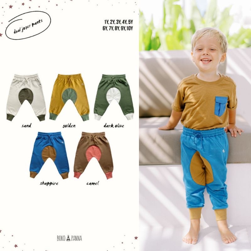 Bohopanna Dual Joger Pants / Celana Joger Anak