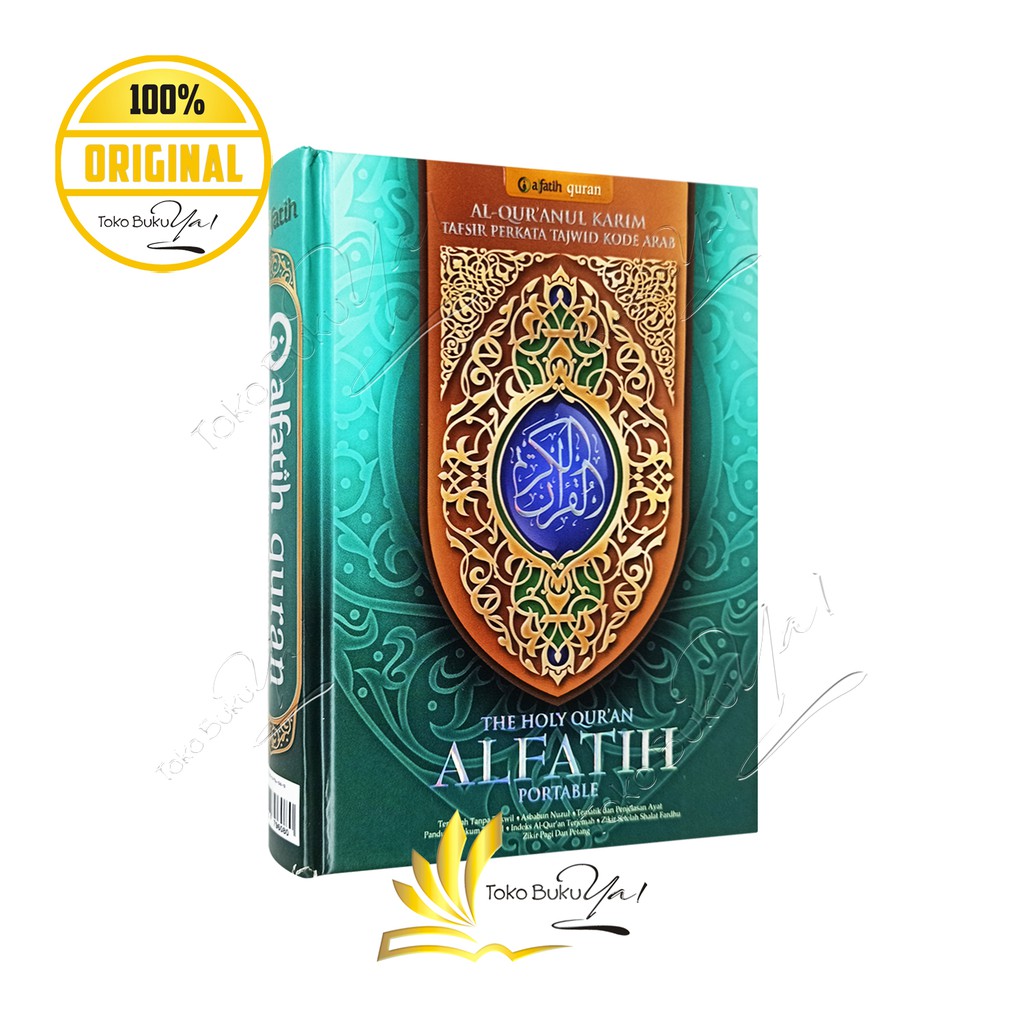 Al Quran Al Fatih B6 HC Portable Tafsir Perkata Tajwid Kode Arab