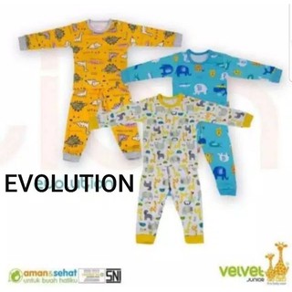 3stel Piyama Anak VELVET  JUNIOR  Baju  Tidur Piyama Anak 