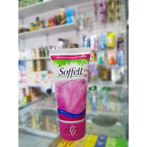 Soffell Repelen Wangi Bunga Geranium 50 g / Lotion Anti Nyamuk