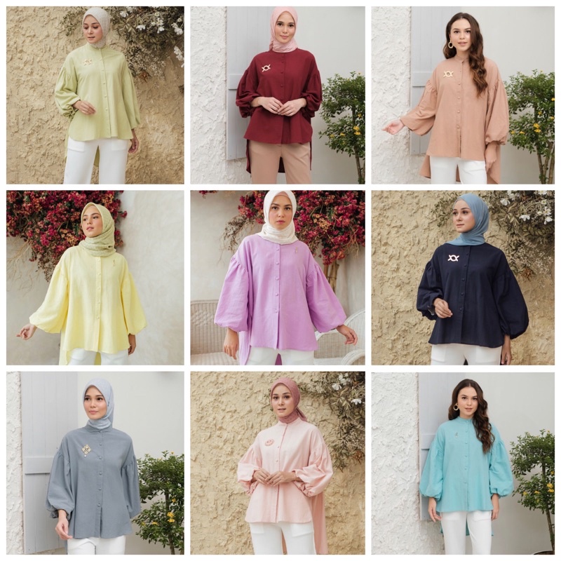 Brooklyn Blouse Wearing Klamby