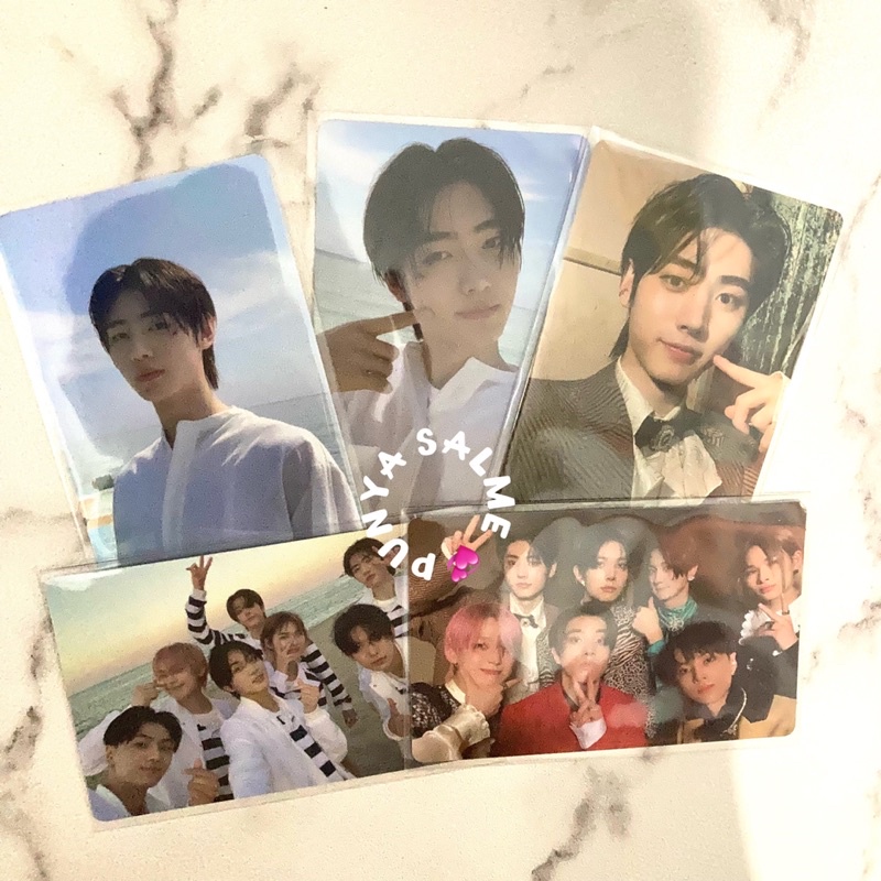 photocard sunghoon tuspi ody reg, holo sunghoon, tuspi scyla, grup ess, album only jungwon minipos