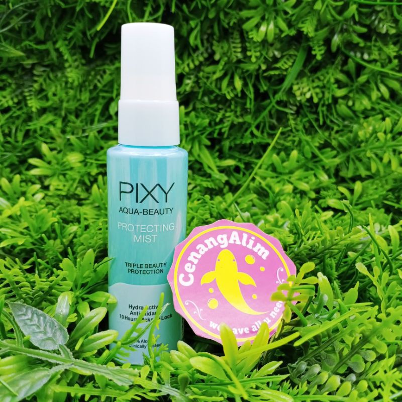 Pixy aqua spray make up tahan lama
