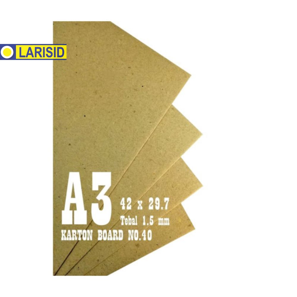 

KARTON BOARD 1 5 MM NO 40 - A3