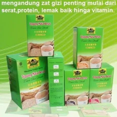 

Nature Farm Bekatul Coarse Rice Powder - Tepung Mata Beras Merah
