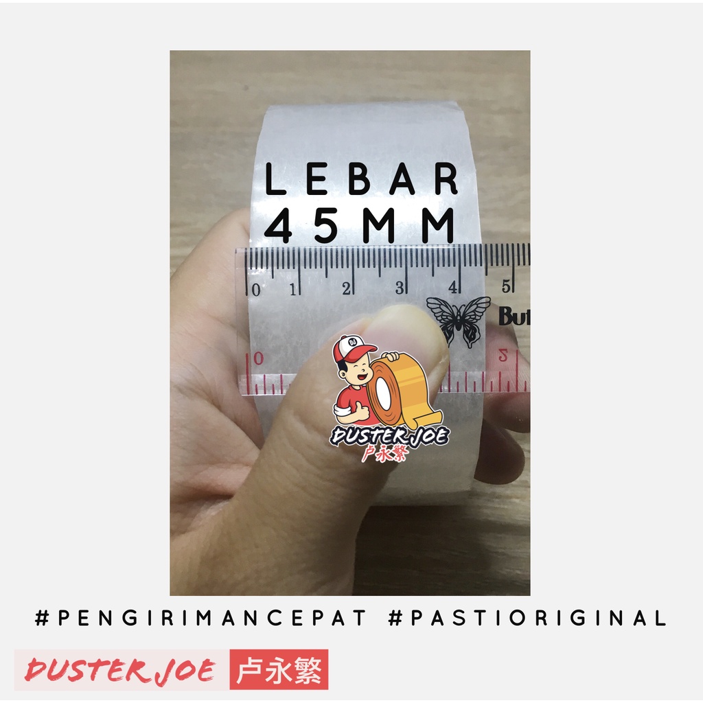 

HJK [PER 1 DUS] Lakban OPP SINAR ROSS Bening / Coklat 2 inch 45mm 90 YARD NESA (1 DUS ISI 72 ROL)