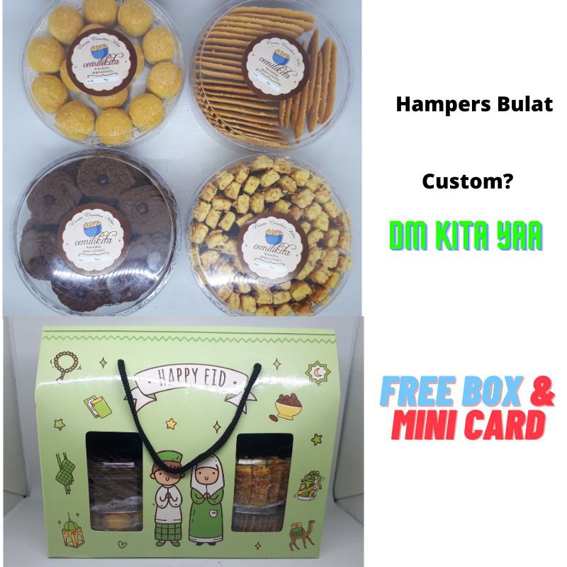 

Hampers Kuker Bulat Cemilikita