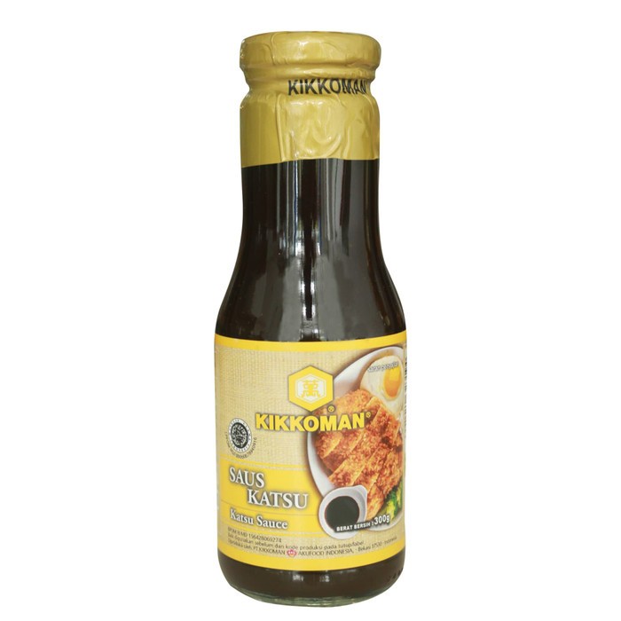 Kikkoman Katsu Sauce / Saus Katsu Halal 300 gr