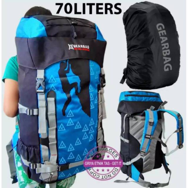 Tas ransel gunung 70 liter - Tas hiking - Tas camping - Tas carrier