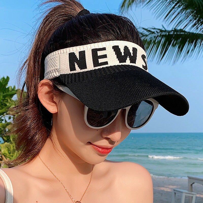 Topi Golf Rajut Baseball Sport News Senam Zumba Jogging Pantai Korea Fashion Wanita Aerobic Aladdin