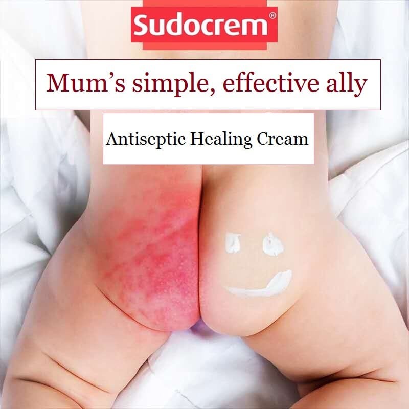 Sudocrem Baby Antiseptic Healing Cream Diaper Rash Popok Ruam Popok Sudocream