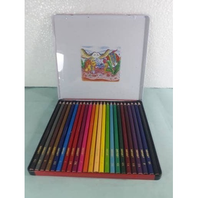 

WARNAPENSIL- JOYKO 24 PENSIL WARNA KALENG -PENSIL WARNA