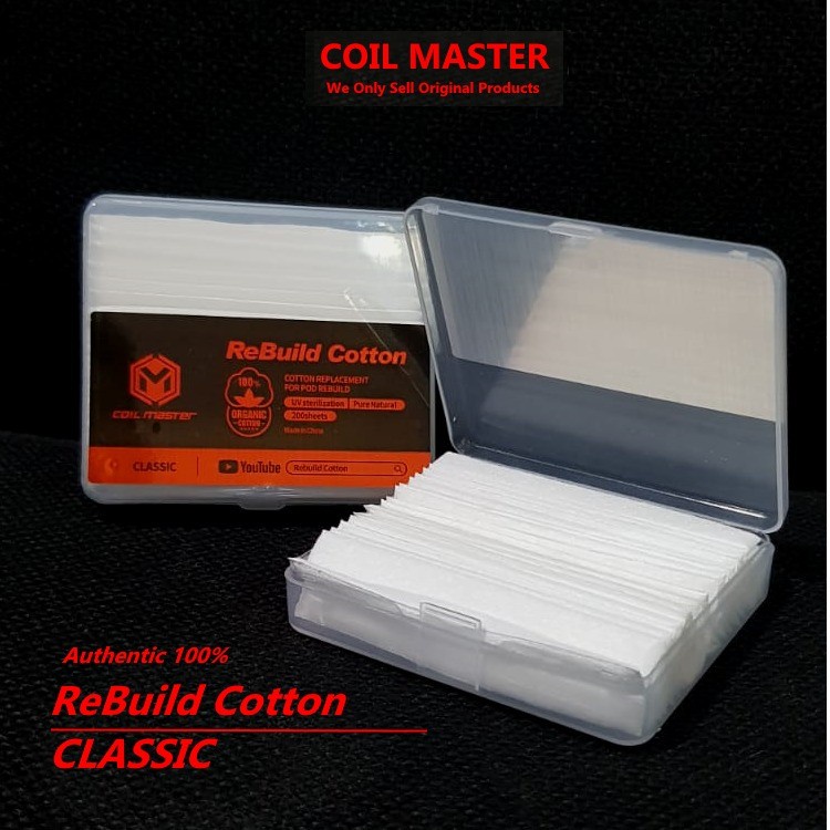 AUTHENTIC RBC CLASSIC - Coil Master Rebuild Cotton CLASSIC kapas rbk