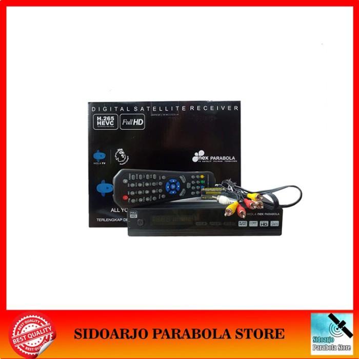 Receiver Parabola Hybrid Nex Mola Parabola Hd Hitam Free Channel Lokal