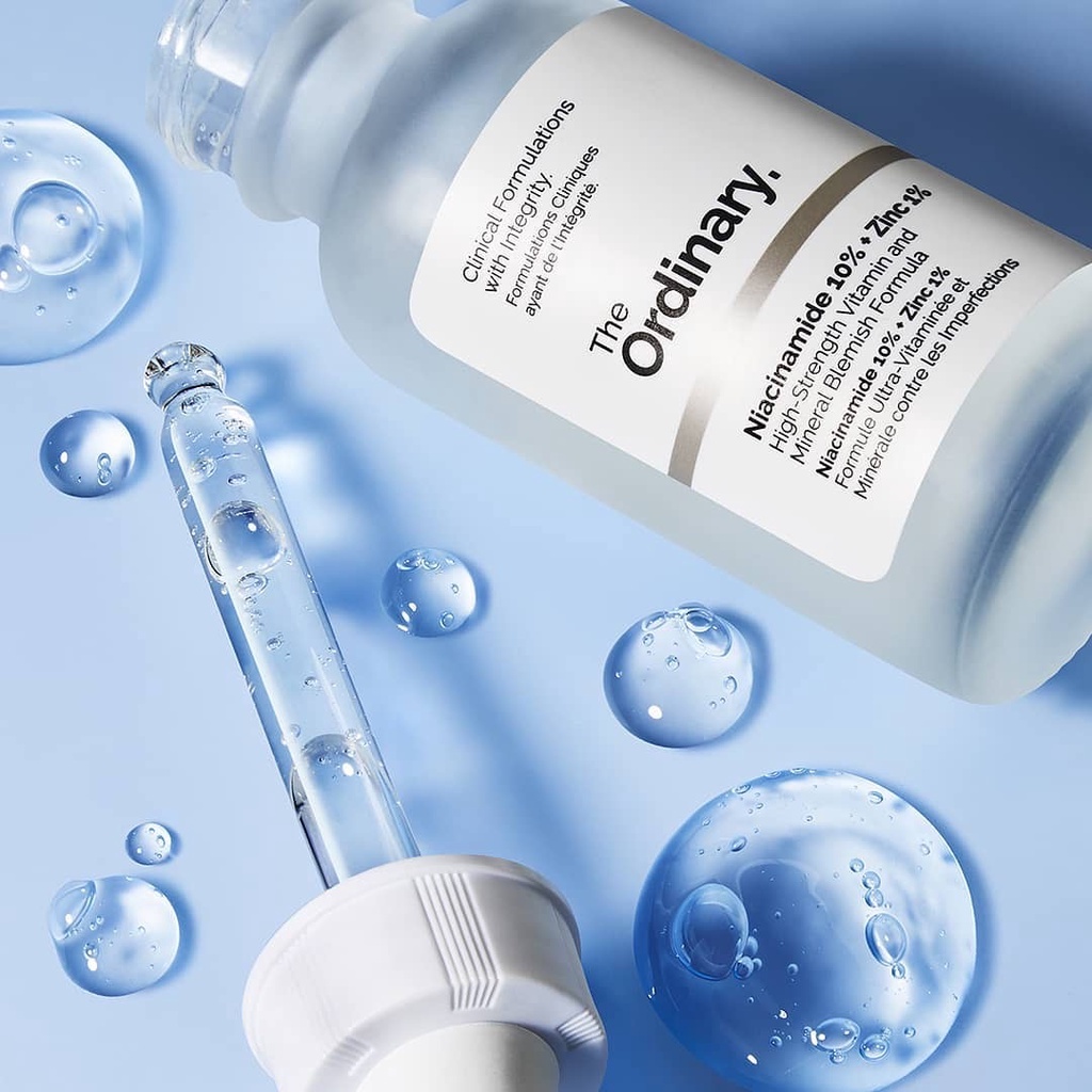 The Ordinary Niacinamide 10% + Zinc 1% Serum Wajah The Ordinary Serum Niacinamid Serum 30ml