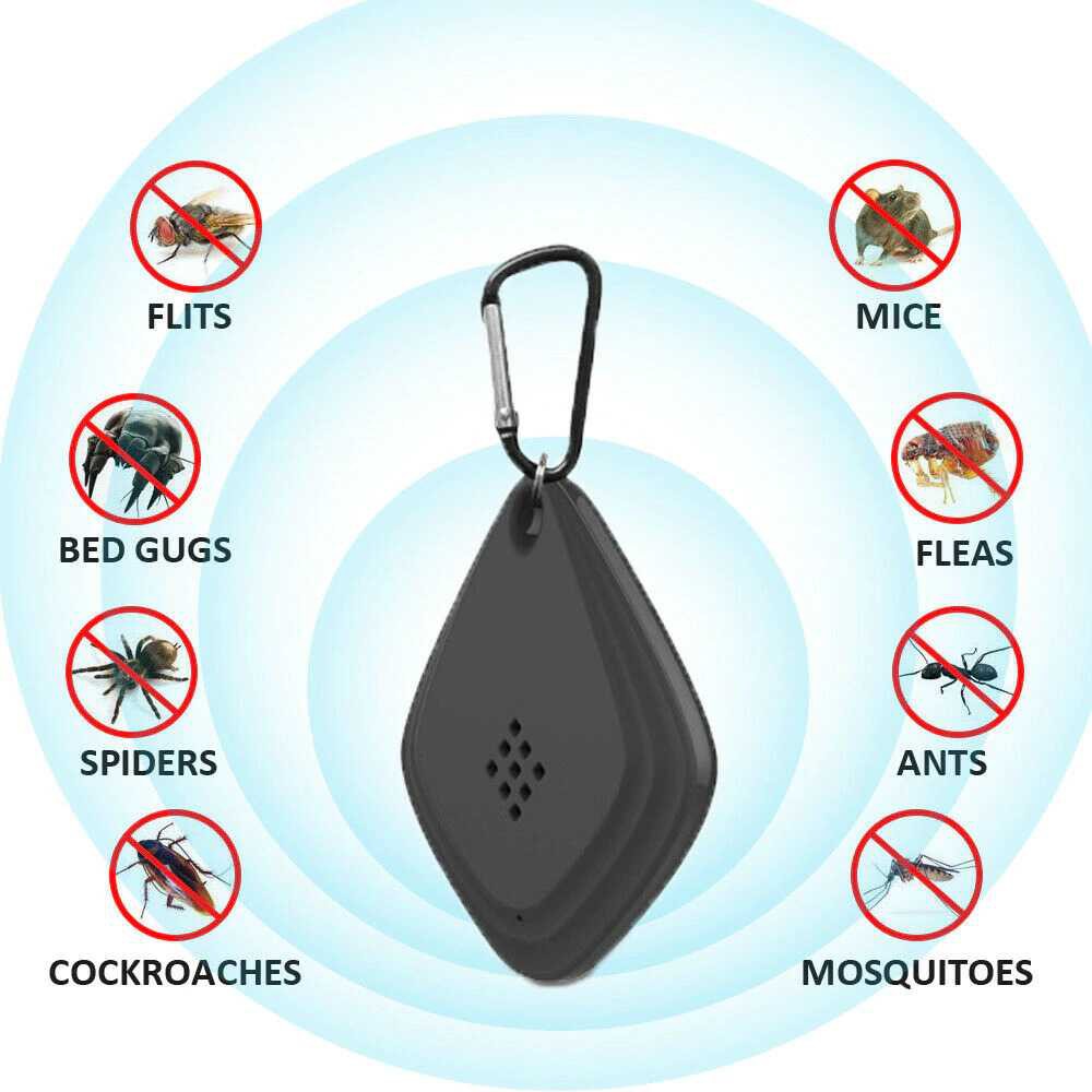 BCause Pembasmi Nyamuk Ultrasonic Portable Mosquito Repeller - DWX06