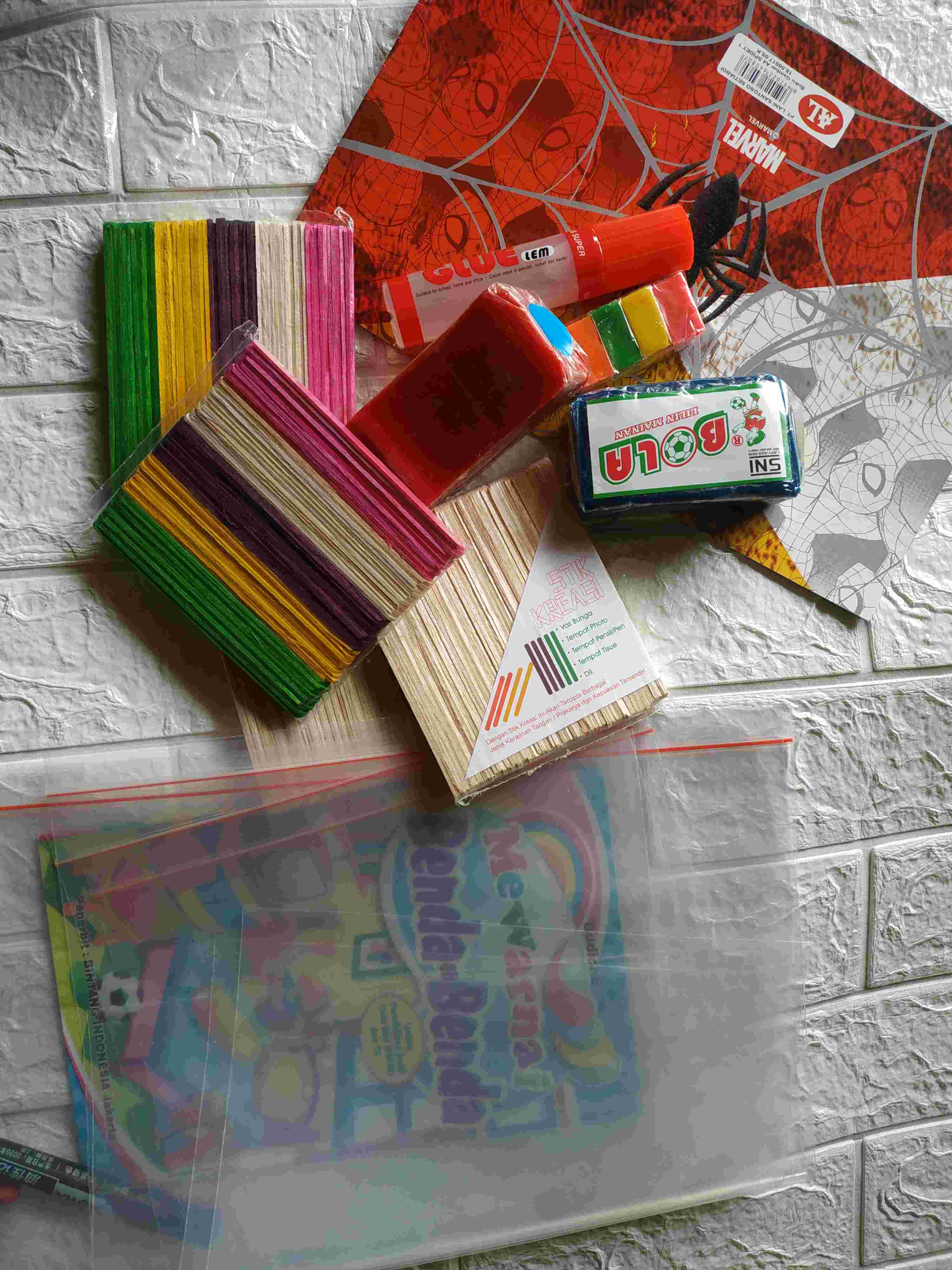 Stik Kreasi Stick Es Krim Warna