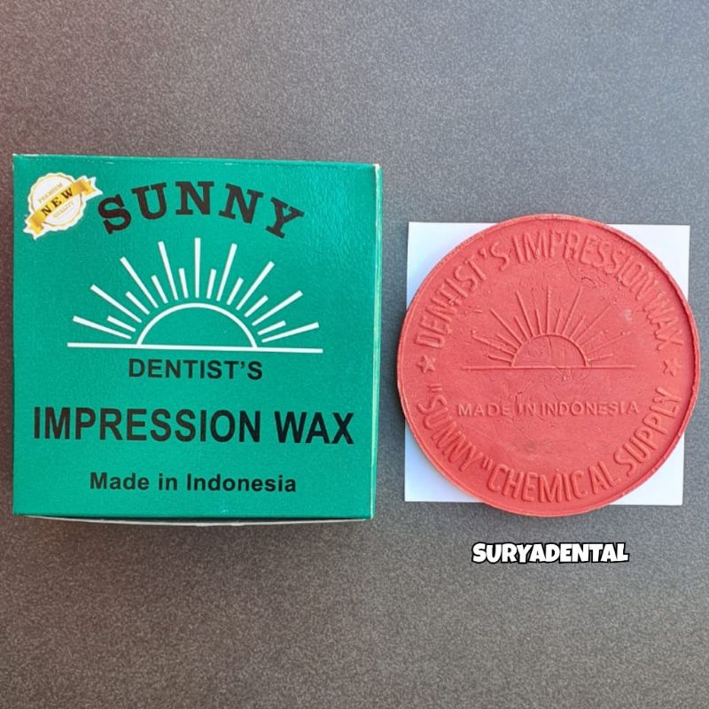 SUNNY Karet Ukur Gigi Palsu | Impression Wax | Karet Ukur Matahari