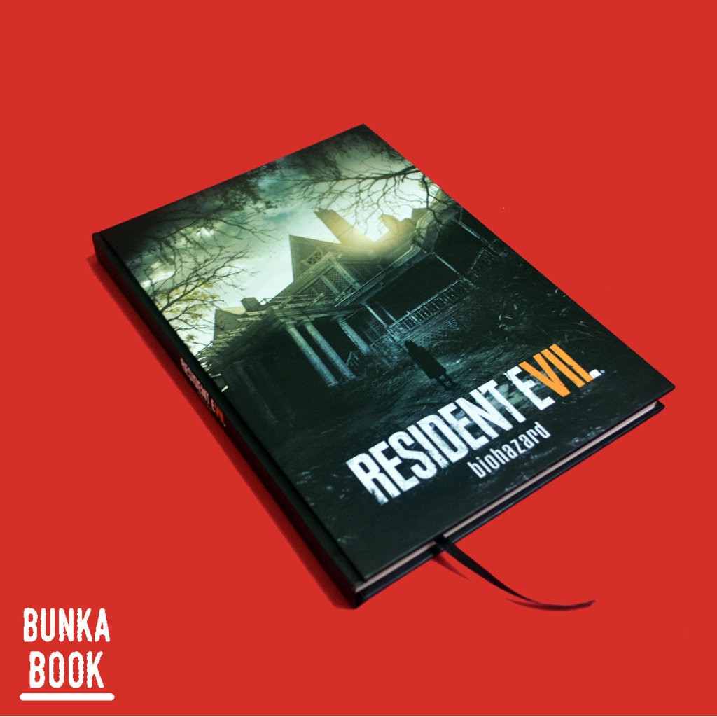 

Note Book Hardcover Game Resident Evil 7 Ukuran A5 Jurnal Agenda Planner