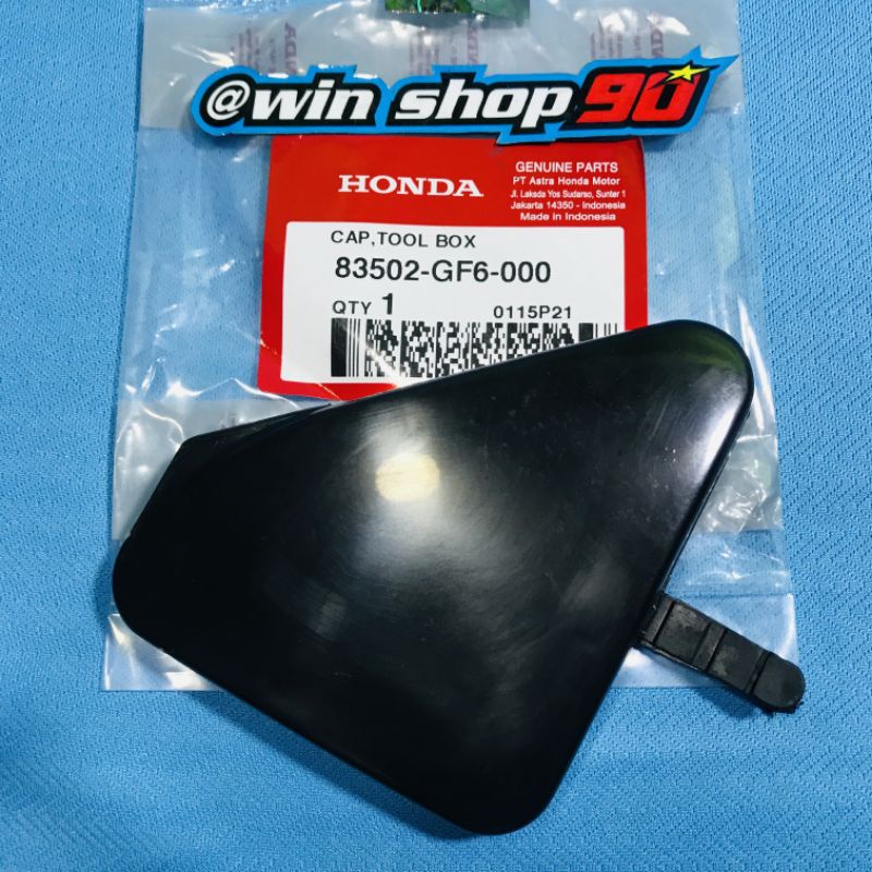 Tutup toolkit toolbox honda win 100 win100 original ahm