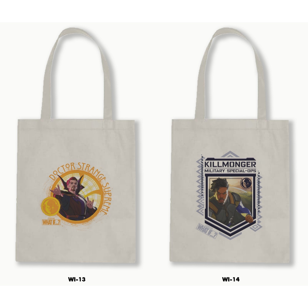 TOTE BAG BLACU - MARVEL WHAT IF .01