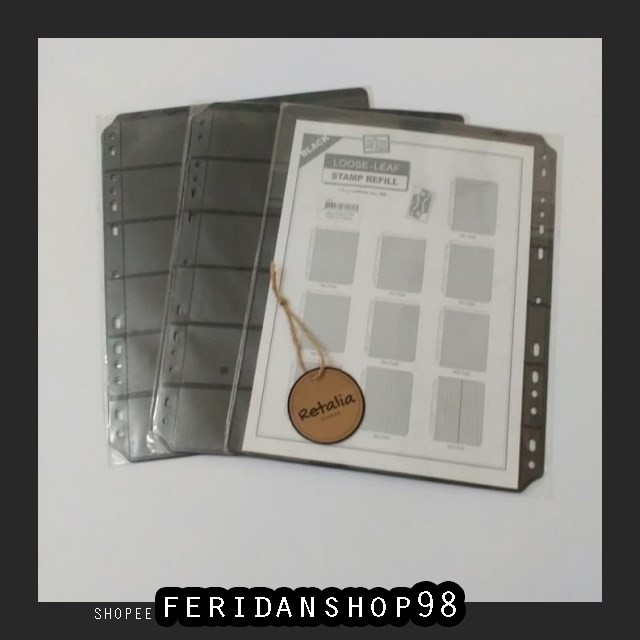 

FS1158 PERANGKO REFILL ALBUM PERANGKO ATK 6 BARIS BY FERIDANSHOP98